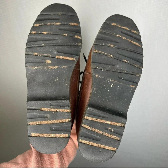 Sporto | Mens Brown‎ Leather Loafer Boat Shoe 8 - Picture 5 of 6